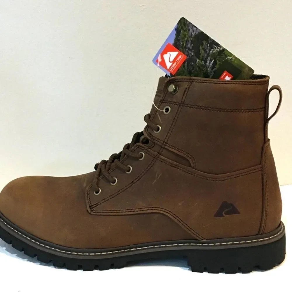 OZARK TRAIL MEN'S Size 13 Boots RANGE CLEAN TOE MOUNTAIN HIKING & HUNTING NIB